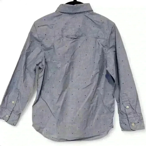 L.O.G.G Boys Blue Long Sleeve Button-Up Shirt Size 5-6 years - Picture 3 of 7
